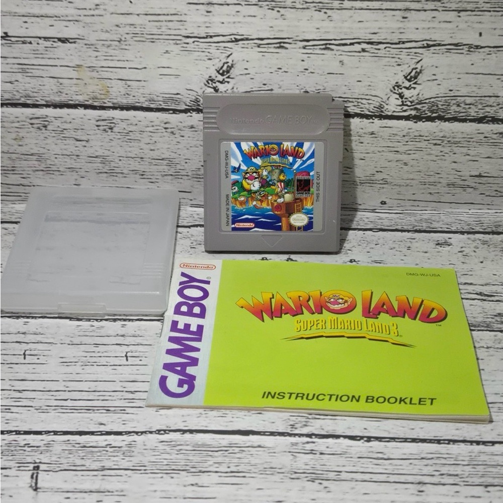 Wario Land: Super Mario Land 3 (Nintendo Gameboy) W/ Manual Authentic & Tested - Picture 5 of 5